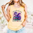 Just a Girl Who Loves Dragons And Books Reading Comfort Colors Tank Top Grey