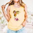 And Into The Library She Goes Book Lover Reading Bookworm Comfort Colors Tank Top Grey