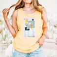 Little Miss Muffet Reading a Picture Book Comfort Colors Tank Top Grey Little Miss Muffet Reading a Picture Book Comfort Colors Tank Top Grey