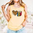 Love Reading Book Librarian Across America Men Women Kids Comfort Colors Tank Top Grey