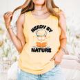 Nerdy By Nature Chibi Cute Book Lover Comfort Colors Tank Top Grey Nerdy By Nature Chibi Cute Book Lover Comfort Colors Tank Top Grey