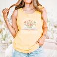 New Chapter Begins Retired 2026 Floral Book Retirement Women Comfort Colors Tank Top Grey