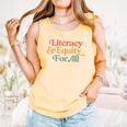 Protect Libraries Banned Books Literacy And Equity For All Comfort Colors Tank Top Grey Protect Libraries Banned Books Literacy And Equity For All Comfort Colors Tank Top Grey