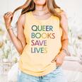 Queer Books Save Lives Read Banned Books LGBTQIA Books Comfort Colors Tank Top Grey Queer Books Save Lives Read Banned Books LGBTQIA Books Comfort Colors Tank Top Grey