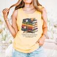 There Is No Such Thing As Too Many Books Reading Comfort Colors Tank Top Grey