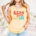 Read A Book Bruh Read Reading Librarian Boys Teen Kids Comfort Colors Tank Top Grey