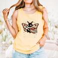 Read Books Be Kind Stay Weird Moth Coffee Lover Reading Comfort Colors Tank Top Grey