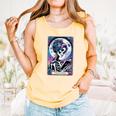 The Reader Tarot Card Reading Skeleton Skull Book Lover Comfort Colors Tank Top Grey The Reader Tarot Card Reading Skeleton Skull Book Lover Comfort Colors Tank Top Grey