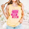 Reading Books Its Book Fair Week Comfort Colors Tank Top Grey