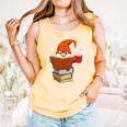 Reading Lover Book Graphic Gnome Comfort Colors Tank Top Grey Reading Lover Book Graphic Gnome Comfort Colors Tank Top Grey