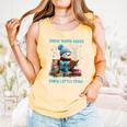 Reading Snow So Many Books Christmas Snow Little Time Comfort Colors Tank Top Grey