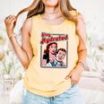 Retro Vampire Book Cover Style Stay Hydrated Halloween Comfort Colors Tank Top Grey