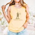 Robin Hood The Archer Book Cover Illustration In Gold Comfort Colors Tank Top Grey Robin Hood The Archer Book Cover Illustration In Gold Comfort Colors Tank Top Grey
