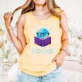 Save Earth It´s Only Planet With Books Reader Earth Day Comfort Colors Tank Top Grey