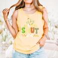 Spicy Book Lover Smut Slut Romance Reading Librarian Comfort Colors Tank Top Grey