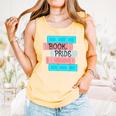 Threadless Grey Sky Chai Trans Book Pride Graphic Comfort Colors Tank Top Grey