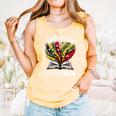 History Education Is Freedom Books Black History Premium Tri-Blend Comfort Colors Tank Top Grey