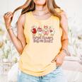 Valentine Cozy Goose Bookish Forget Flowers Buy Me Books Comfort Colors Tank Top Grey