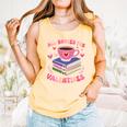 Valentines All Booked For Valentines Book Lovers Teacher Kid Premium Comfort Colors Tank Top Grey