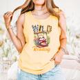 Wild About Reading Books Reader Lover Funny Teacher Animals For Men Women Kids Comfort Colors Tank Top Grey