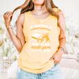 Woman Survives On Books Yarn Knitting Crochet Premium Tri-Blend Comfort Colors Tank Top Grey