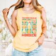 Women's DCC Many Faces Of Mordecai Grid Gamer Series Book Comfort Colors Tank Top Grey Women's DCC Many Faces Of Mordecai Grid Gamer Series Book Comfort Colors Tank Top Grey
