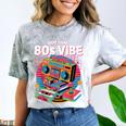 1980s 80s Reunion Nostalgia Memories Music School Grew Up Comfort Color Blast T-Shirt Smoke