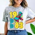 1983 Retro Raised In The 80s Old School Nostalgia Vibes Comfort Color Blast T-Shirt Smoke 1983 Retro Raised In The 80s Old School Nostalgia Vibes Comfort Color Blast T-Shirt Smoke