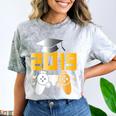 2019 High School Graduation Shirt Gamer Graduate Comfort Color Blast T-Shirt Smoke