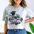 2025 Graduation The Tassel Was Worth The Hassle University Comfort Color Blast T-Shirt Smoke