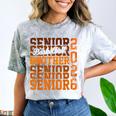2026 Basketball Senior Brother Graduation Matching Family Comfort Color Blast T-Shirt Smoke