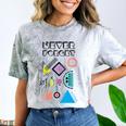 80s Nostalgia Never Forget Comfort Color Blast T-Shirt Smoke