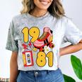 80s Vibes Mixed Tapes & Roller Skates 1981 Nostalgia Retro Comfort Color Blast T-Shirt Smoke 80s Vibes Mixed Tapes & Roller Skates 1981 Nostalgia Retro Comfort Color Blast T-Shirt Smoke