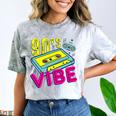 90's Vibe Retro Style Cassette Tape Nostalgia 1990s Party Premium Tri-Blend Comfort Color Blast T-Shirt Smoke 90's Vibe Retro Style Cassette Tape Nostalgia 1990s Party Premium Tri-Blend Comfort Color Blast T-Shirt Smoke