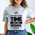 Adult College Graduation Comfort Color Blast T-Shirt Smoke