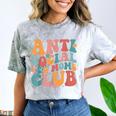 Anti Social Dog Moms Club Introvert Dog Mom Retro Men Women Comfort Color Blast T-Shirt Smoke