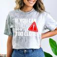Antisocial Keep Away Sarcastic Bad Attitude Introvert Comfort Color Blast T-Shirt Smoke