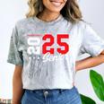 Basketball Senior Night Basketball Senior 2025 Graduation 79 Comfort Color Blast T-Shirt Smoke
