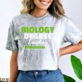 Biology Degree Loading Graduation Student Teacher Biologist Comfort Color Blast T-Shirt Smoke