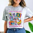 Born In The 80s Raised In The 90s Nostalgia Retro Memories Premium Tri-Blend Comfort Color Blast T-Shirt Smoke