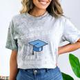 Broke College Grad Free To A Good Home Fun Graduation Comfort Color Blast T-Shirt Smoke