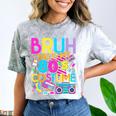 Bruh This Is My 80's Costume Nostalgia Mixtape 80s 90s Party Comfort Color Blast T-Shirt Smoke Bruh This Is My 80's Costume Nostalgia Mixtape 80s 90s Party Comfort Color Blast T-Shirt Smoke