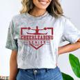 Cheerleading Senior Night Cheer Senior 2026 Graduation 69 Comfort Color Blast T-Shirt Smoke