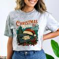 Christmas Movies Chill Retro VHS Holiday Nostalgia Comfort Color Blast T-Shirt Smoke