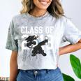 Class Of 2018 Graduation Dabbing Panda Bear Comfort Color Blast T-Shirt Smoke