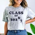Class Of 2026 Graduation So Done Grade Middle High School Comfort Color Blast T-Shirt Smoke