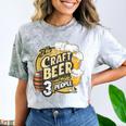 Craft Beer Lover Introverted & Hoppy Comfort Color Blast T-Shirt Smoke