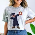 Cute Dabbing Kid Elementary School Graduation Baseball Comfort Color Blast T-Shirt Smoke