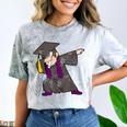 Dabbing Graduate For Graduation Men Dab Cute T Shirt Comfort Color Blast T-Shirt Smoke