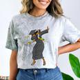 Dabbing Graduation Class Of 2025 Women History Month Comfort Color Blast T-Shirt Smoke